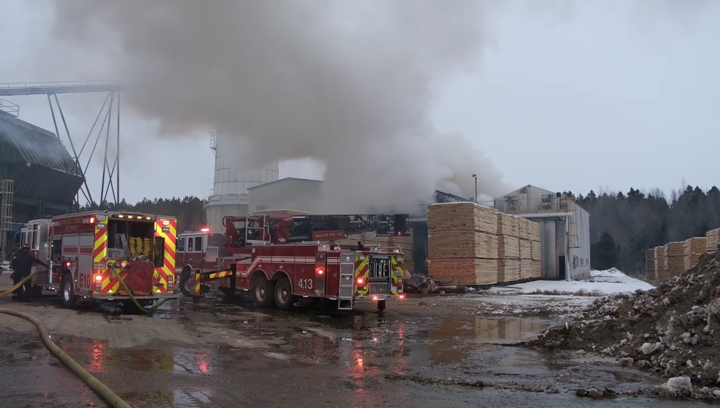 Flippo Lumber Corporation Fire 