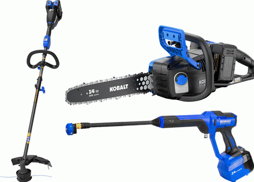 Recalled Kobalt tools