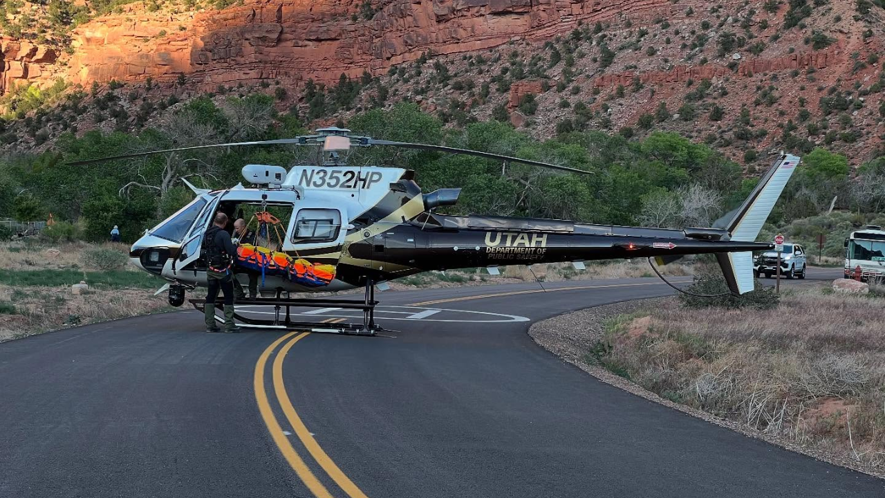 Visitor seriously injured after fall while visiting Zion National Park