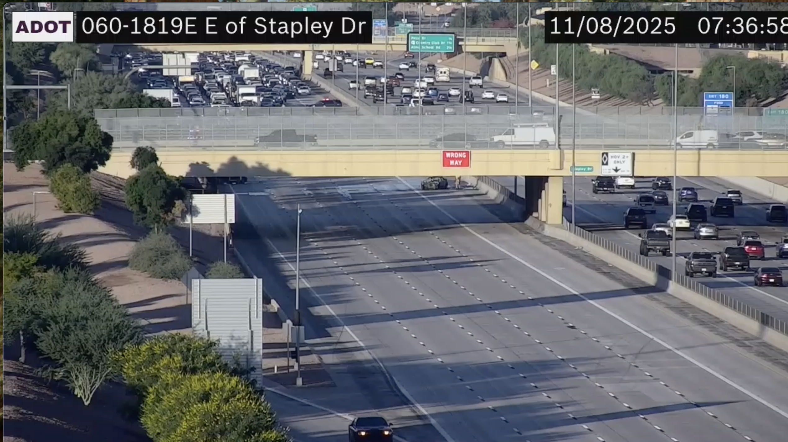 Stapley Drive US 60 shutdown