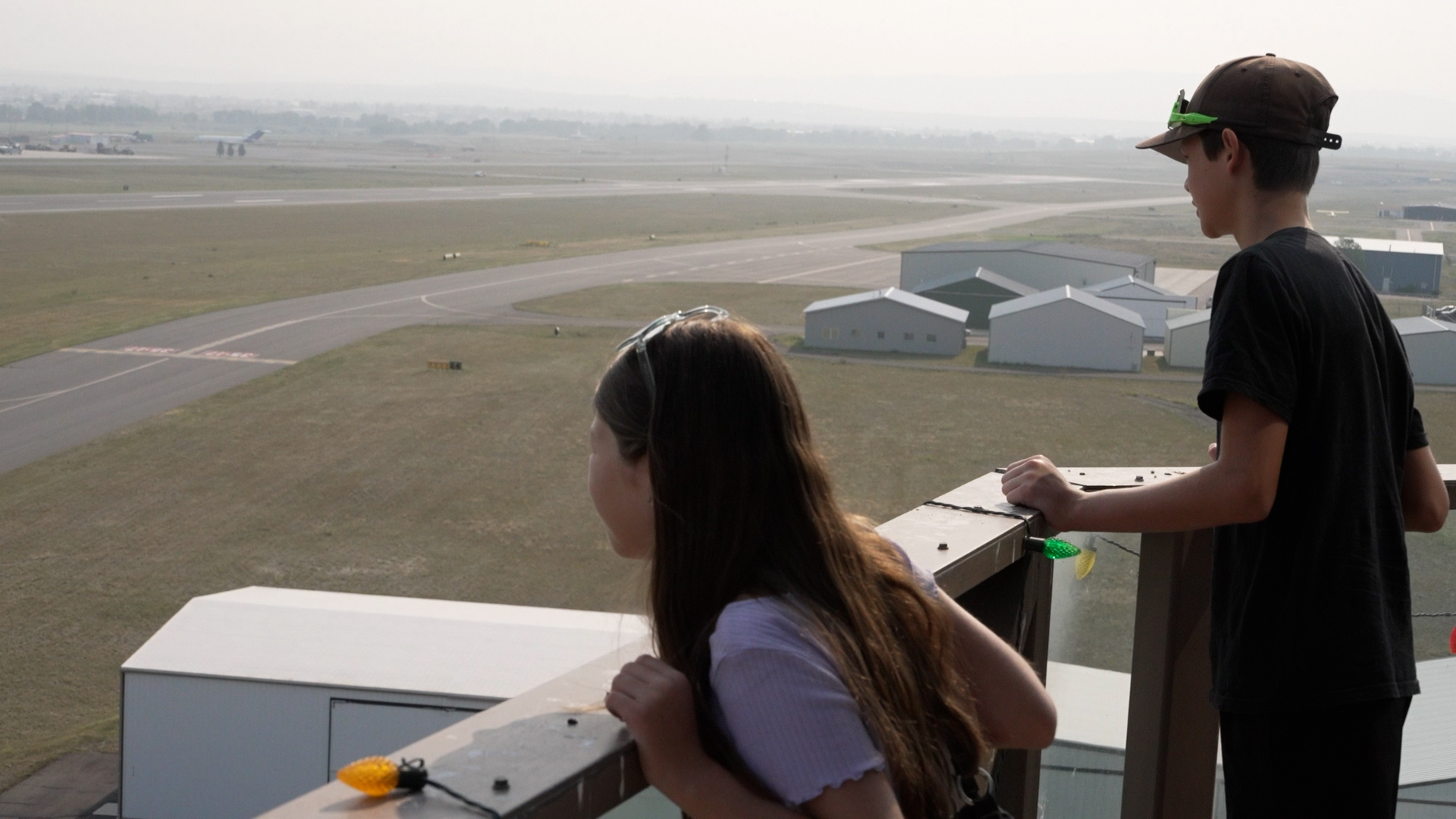 Airport tower tour