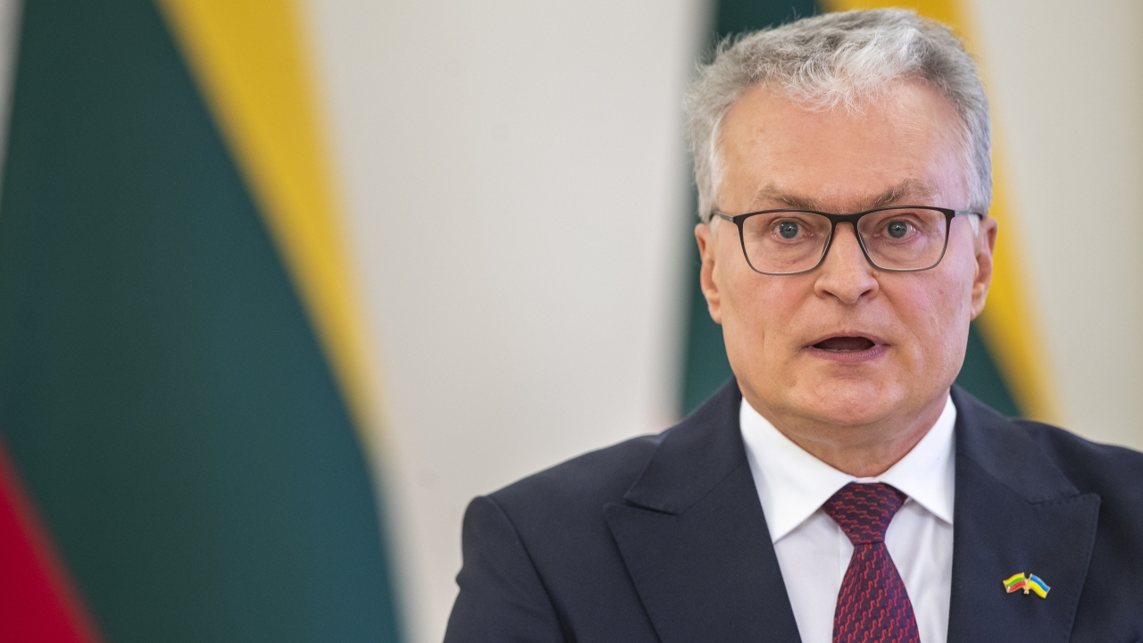 Lithuanian President Gitanas Nauseda