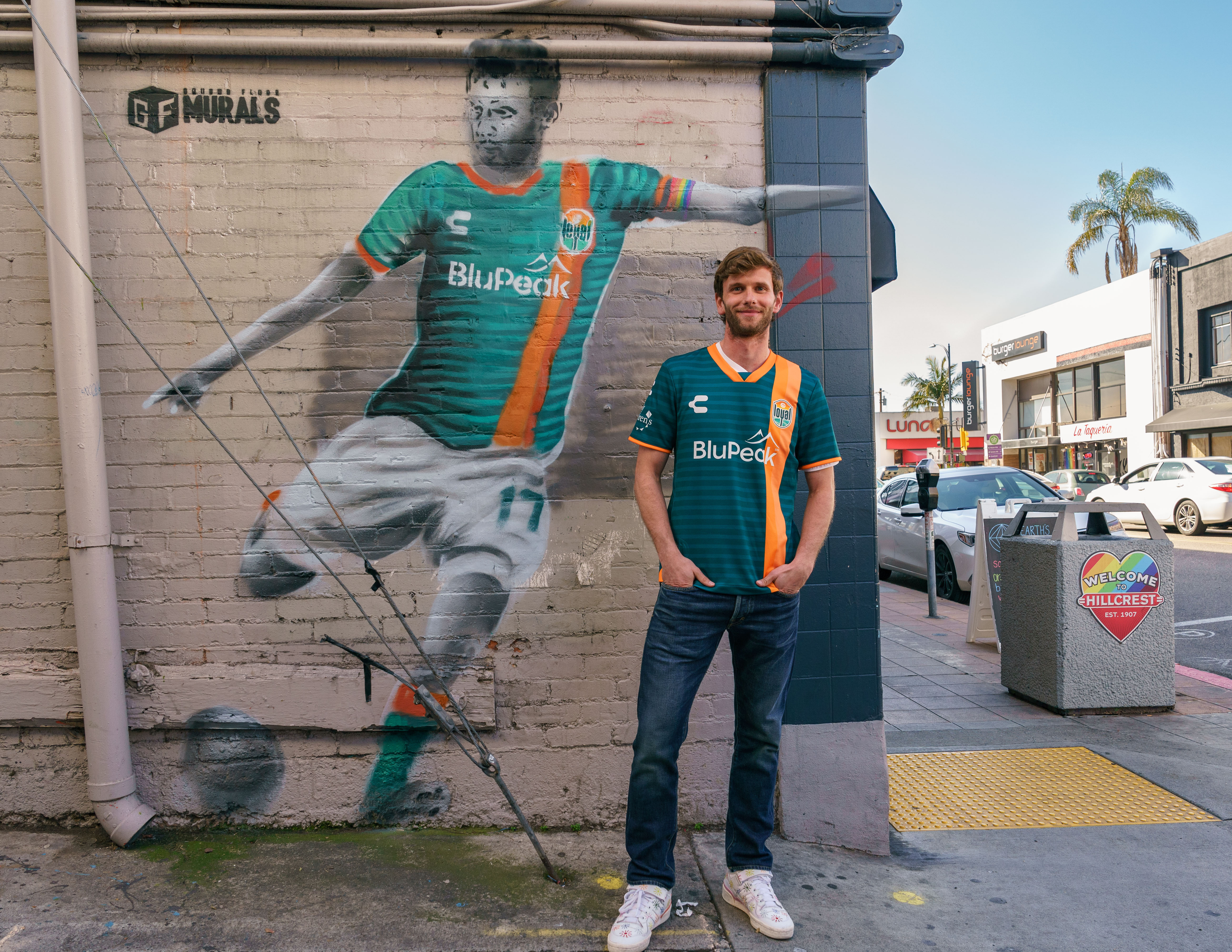 Midfielder Collin Martin mural reveal and home kit