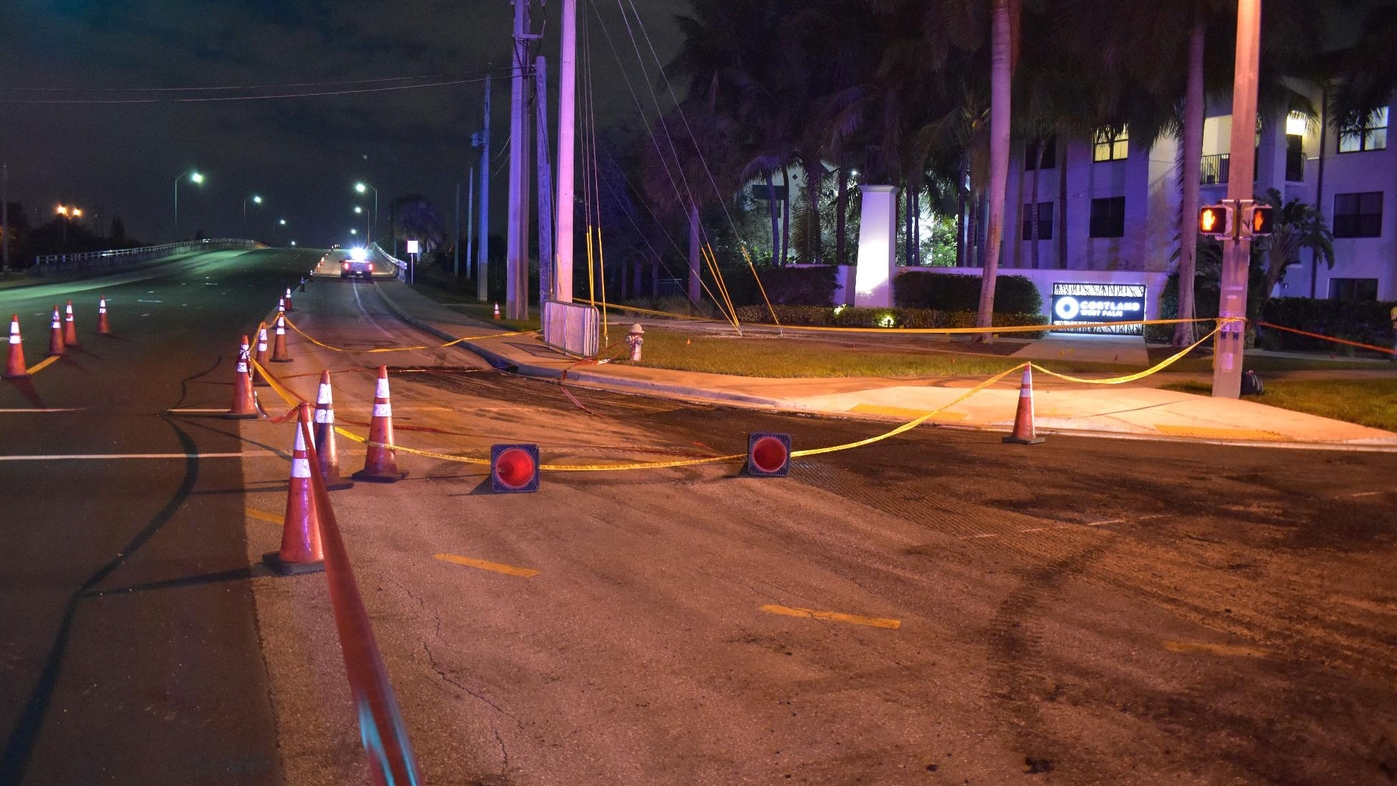 A construction worker was critically injured Dec. 21, 2023, in a hit-and-run crash in West Palm Beach, police said.