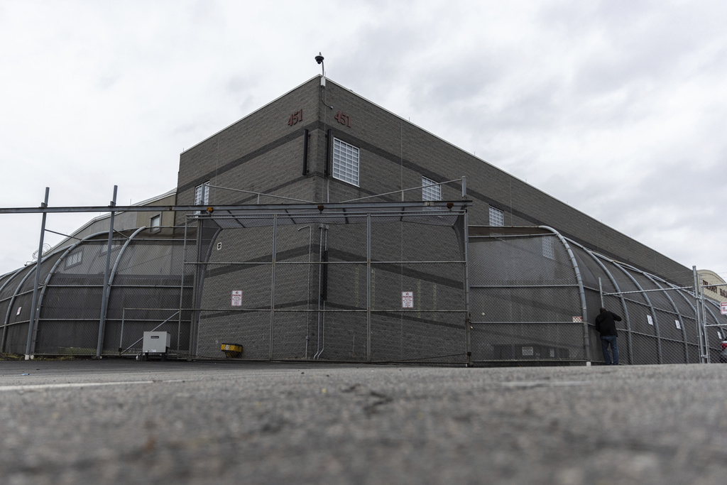 A general view of the Delaney Hall Detention Facility in Newark on Monday, June 16, 2025, in New Jersey. 