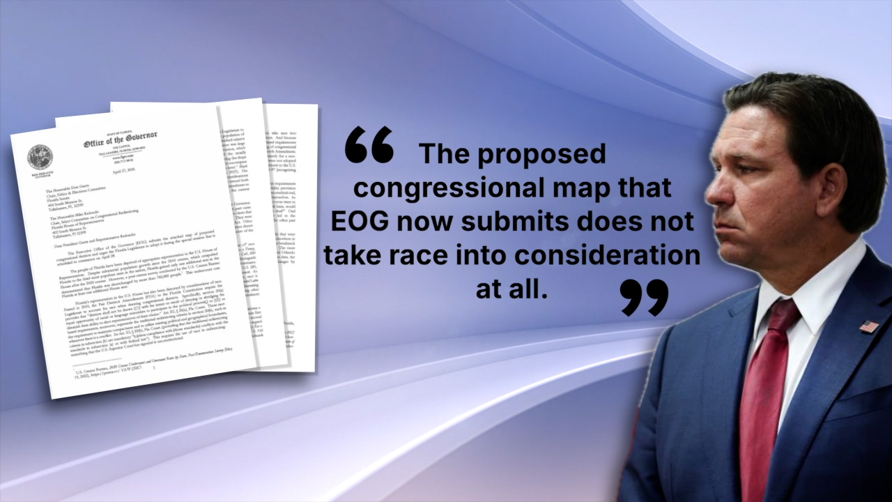 Redistricting special session, Ron DeSantis