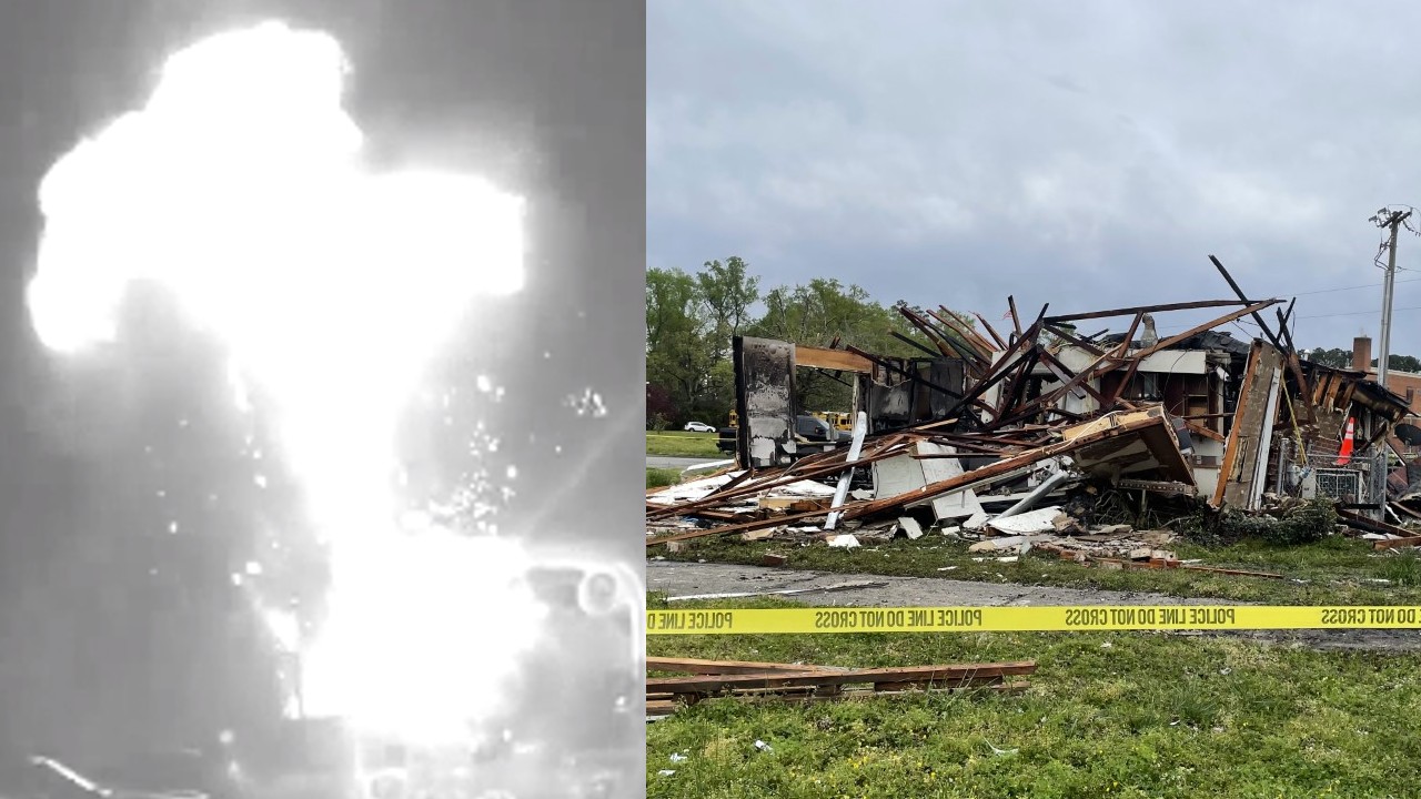 Franklin duplex explosion 