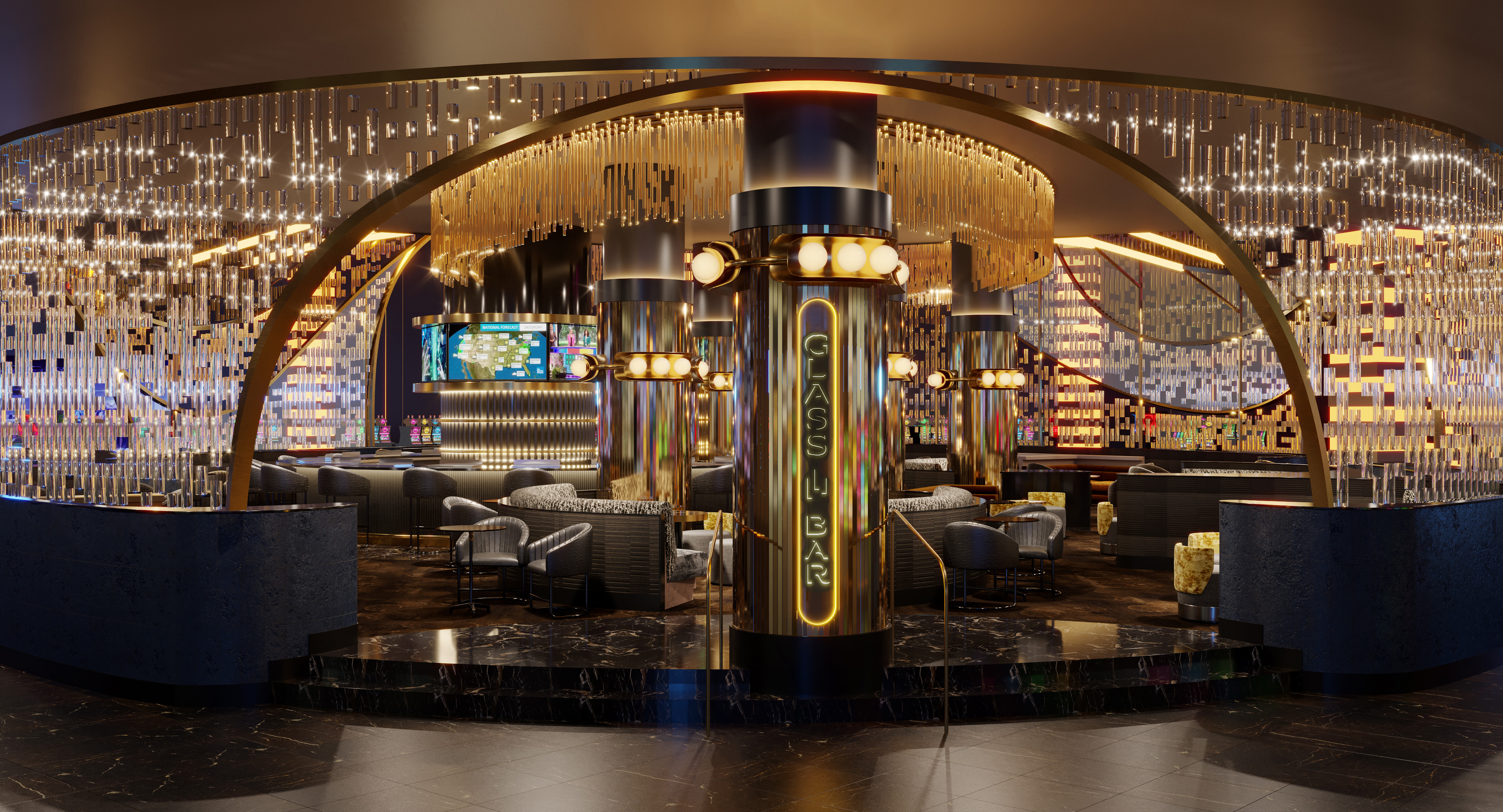 Glass Bar at Planet Hollywood