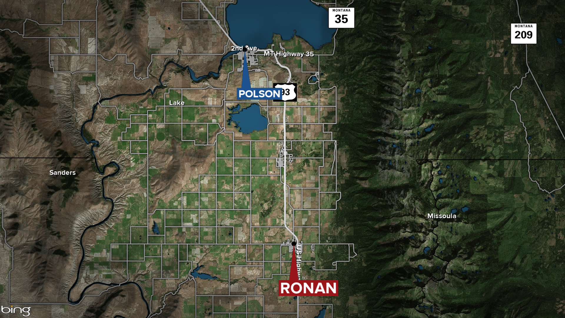 Ronan Shots Fired Map