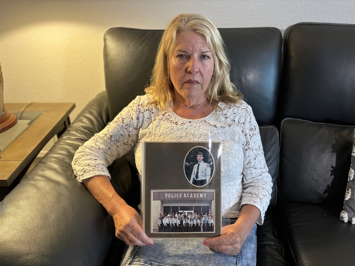 Widow of "blue suicide" on a mission to help others after beloved husband's death