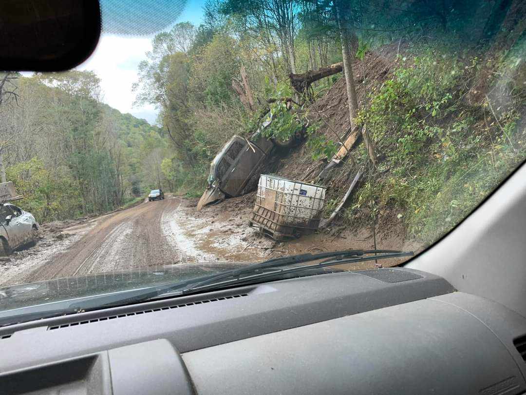 Western North Carolina flood damage