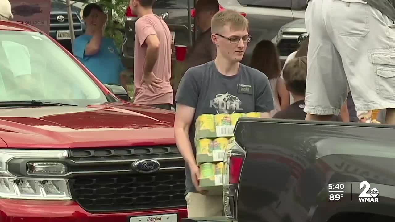 Latter-day Saints donate 33,000 pounds of food to Maryland pantries