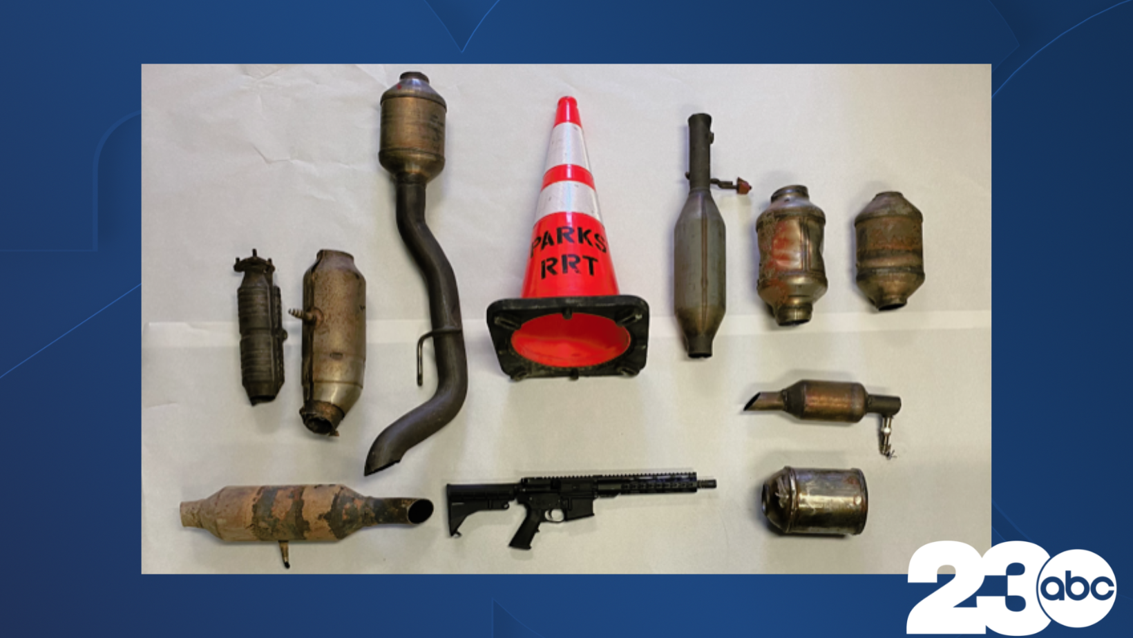 Stolen items from Michael Street