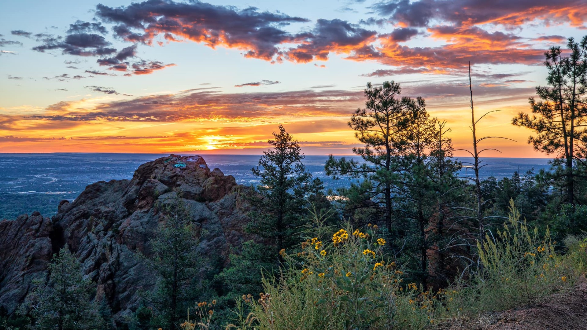 Colorado Springs sunrise