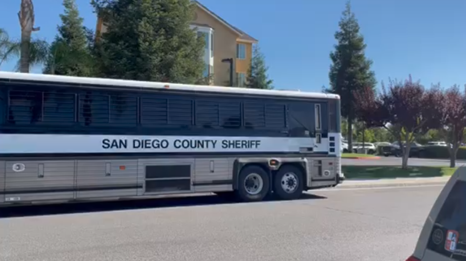 San Diego County Sheriff's Department Buses