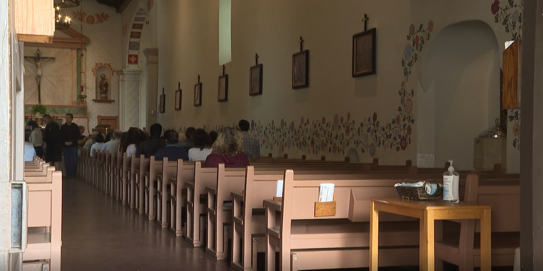 The San Luis Obispo Mission has been around for 250 years, and to commemorate that milestone, it had a celebration for their anniversary. 