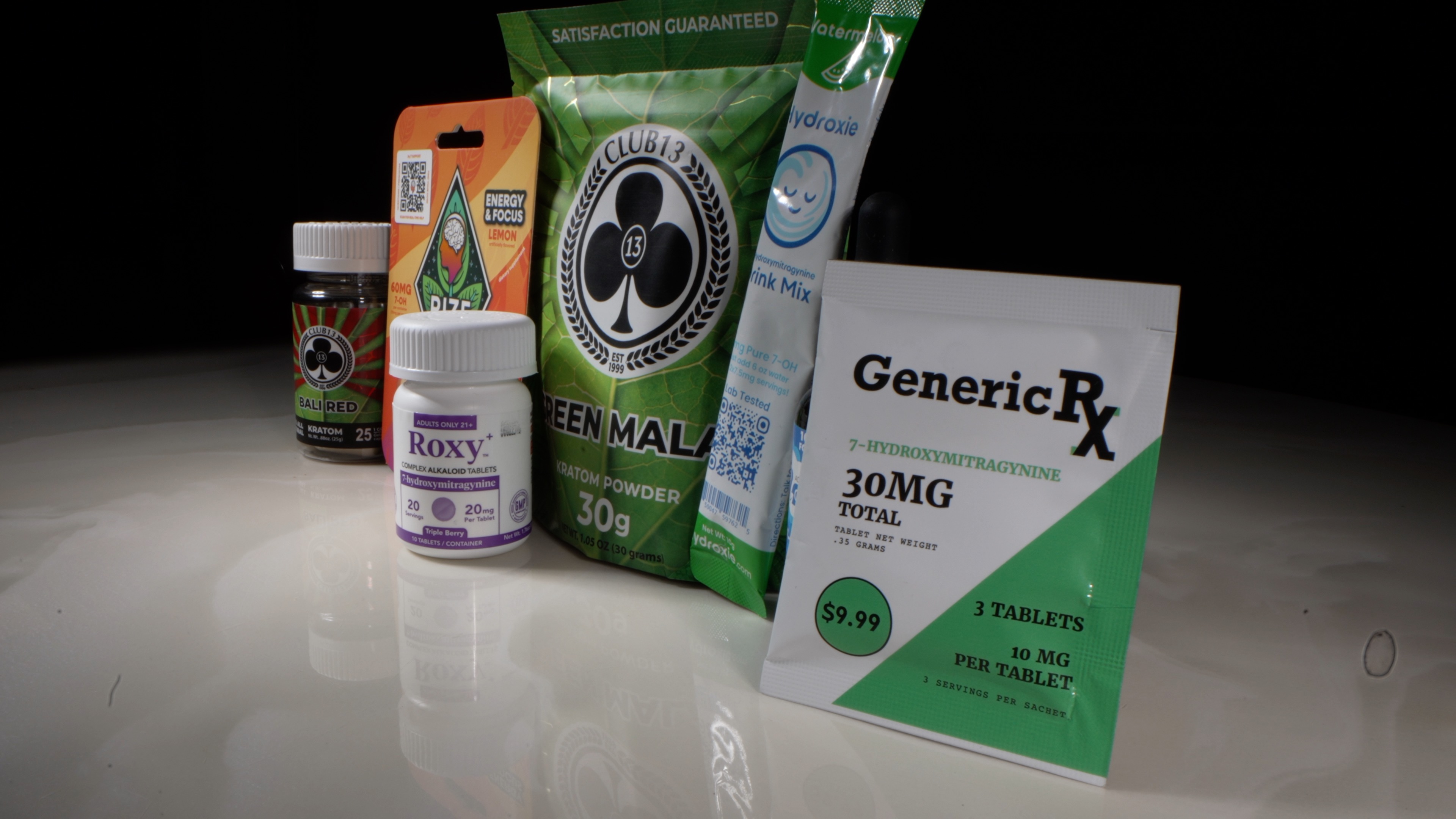 Kratom & 7OH products