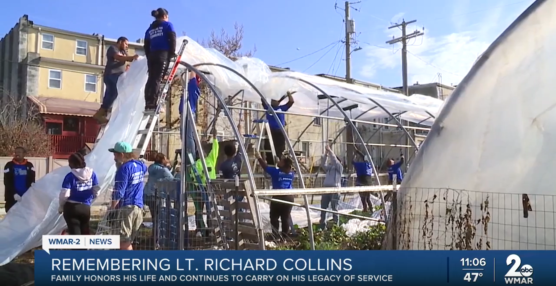 Lt. Collin's Day of Service