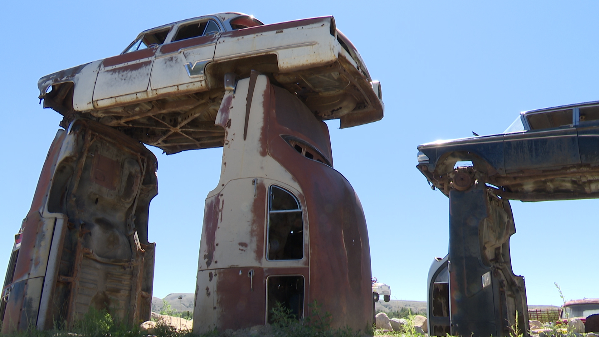 'Landmark for Edgar': Car sculptures draw attention in small town 