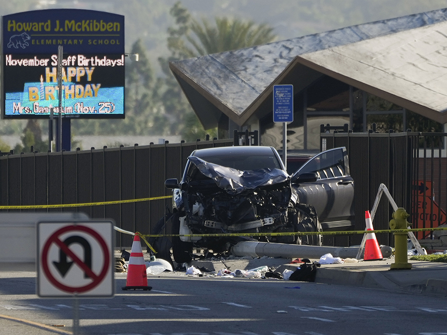California Sheriff's Recruits Struck whittier la county