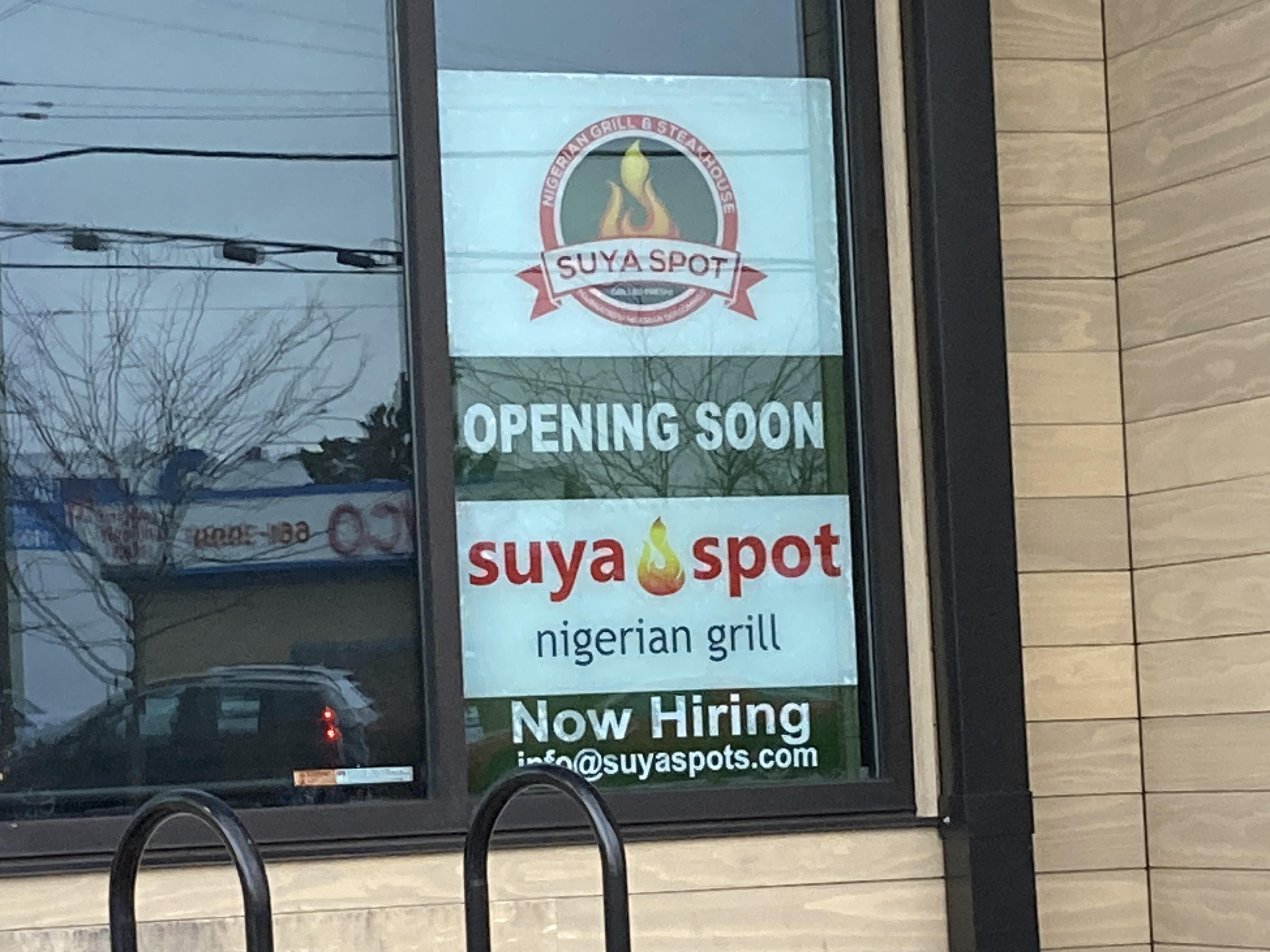 Suya Spot sign 
