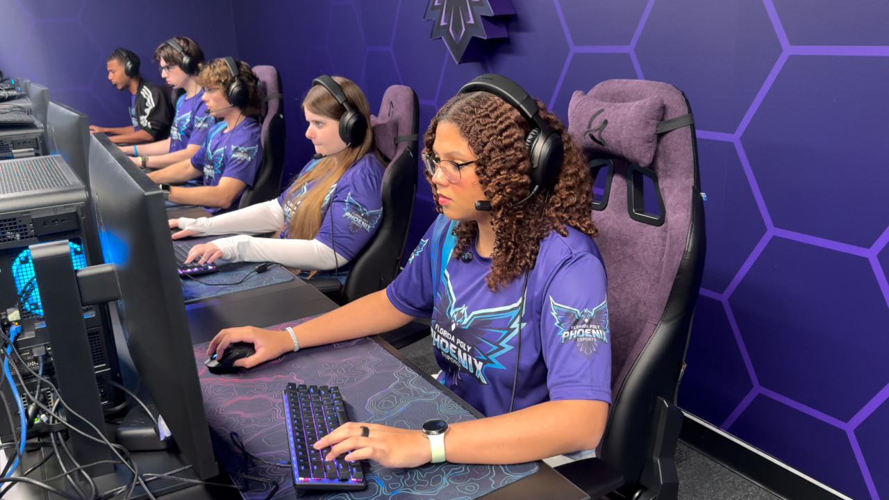 Florida Poly's new esports arena supports both competition and tech careers