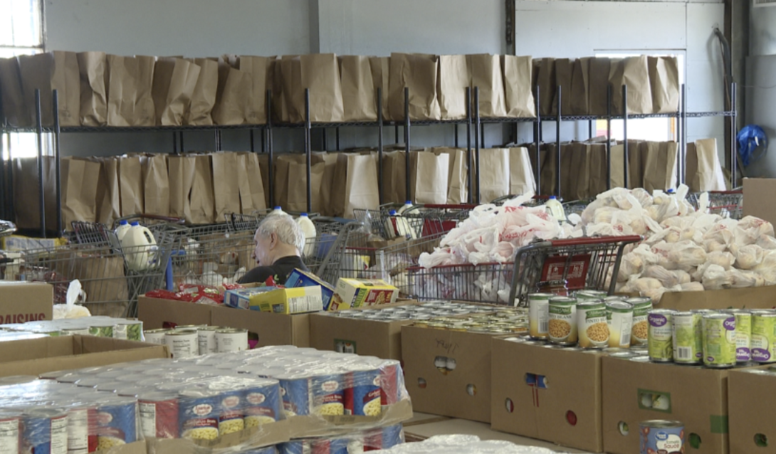 Temple food bank