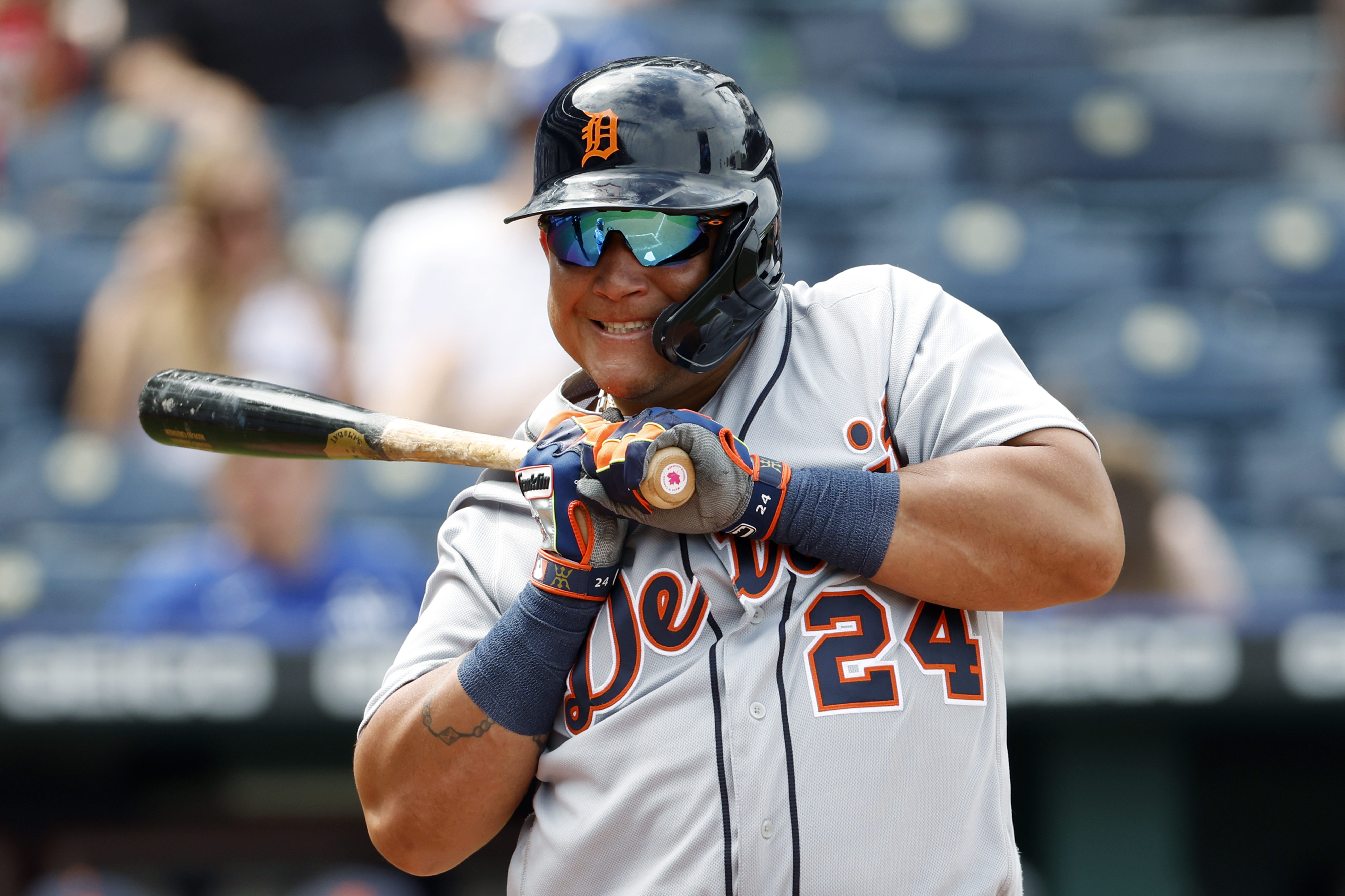 Tigers Royals Baseball Miguel Cabrera