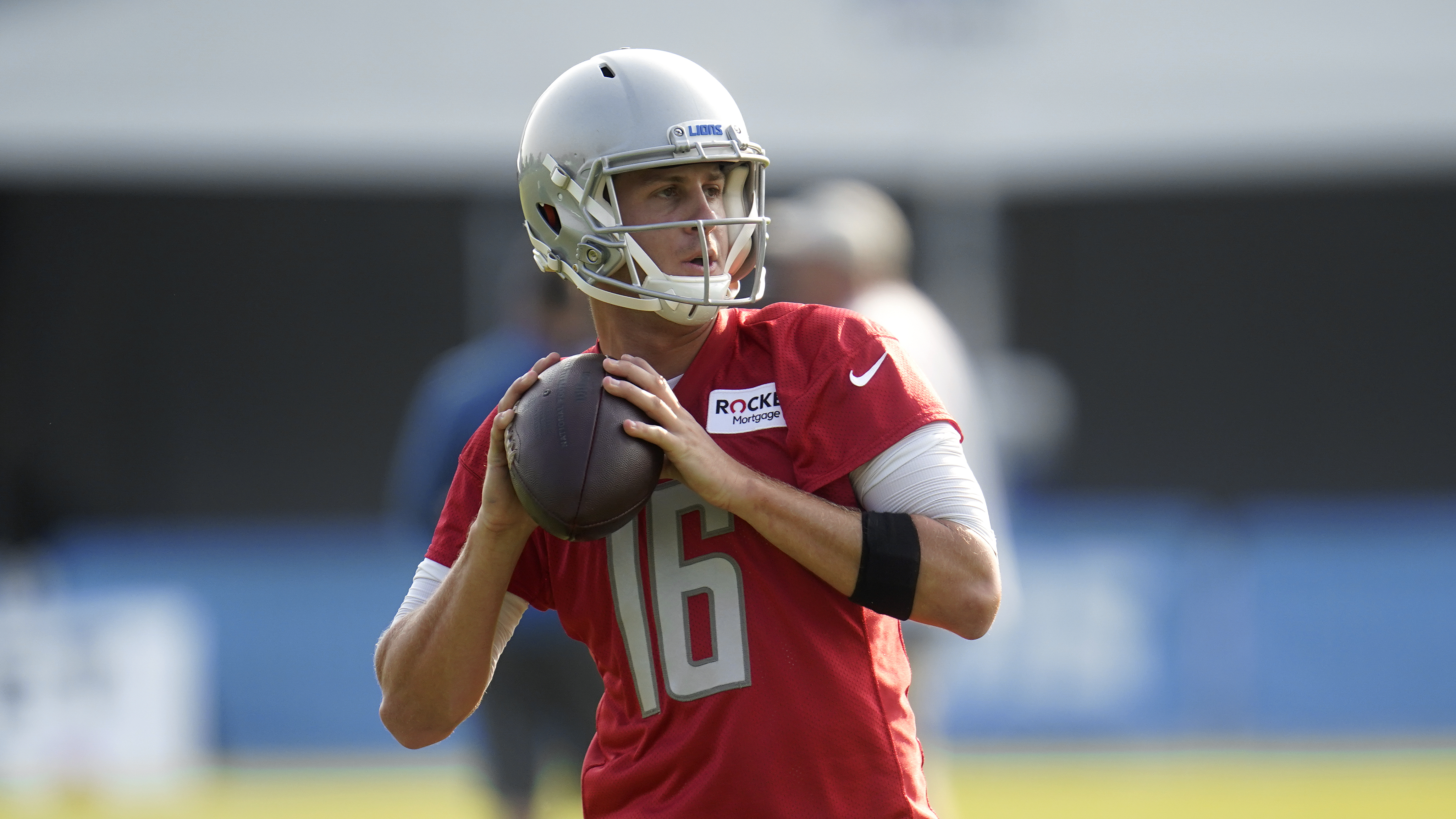Jared Goff Lions Training Camp Football