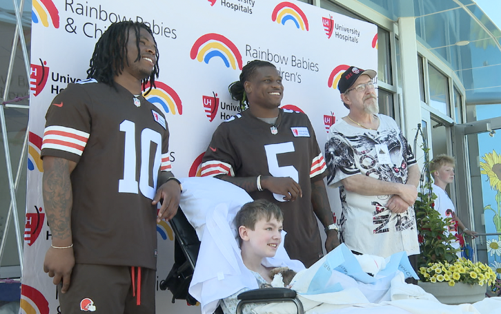 UH Rainbow Babies Browns visit 