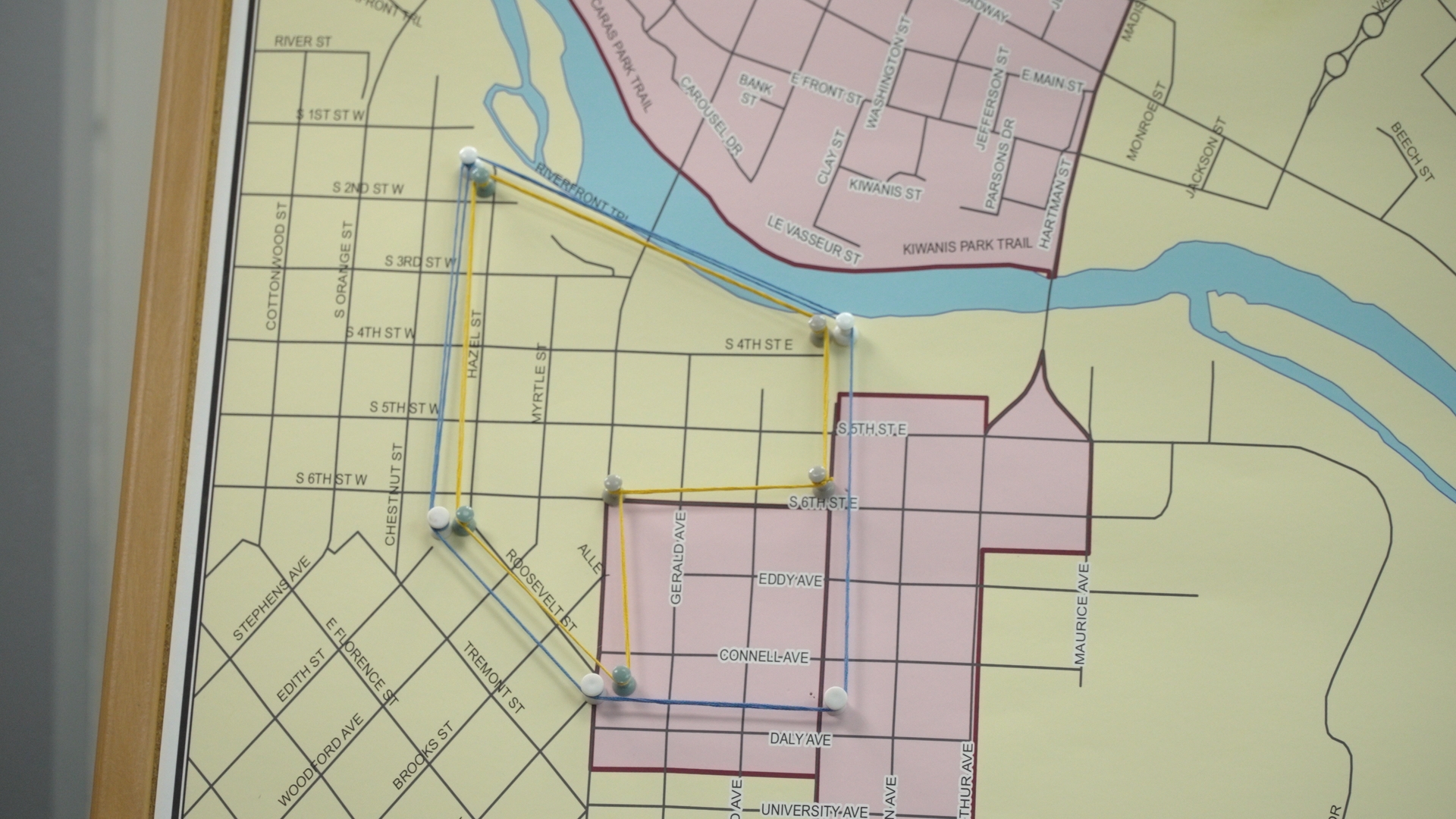 Proposed Parking Commission Expansion on Hip Strip 