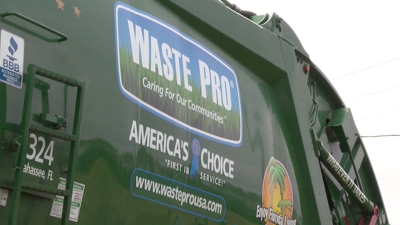 Waste Pro Garbage Truck