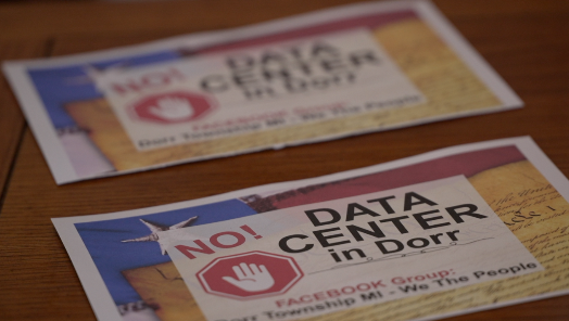 Data center in Dorr has neighbors upset