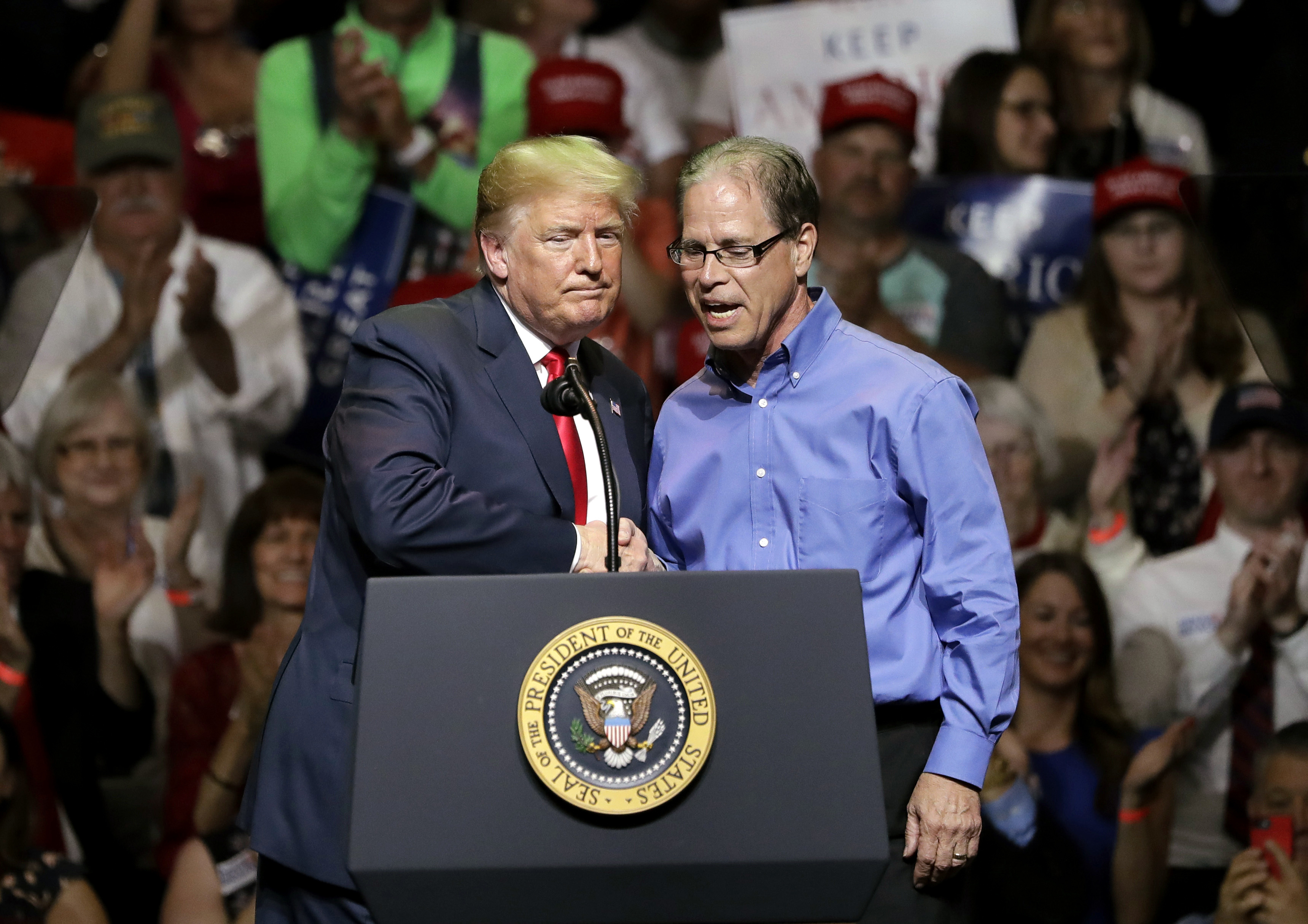 Donald Trump, Mike Braun