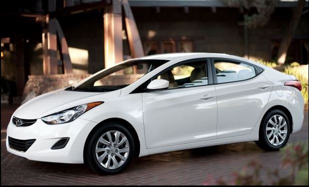Hyundai Elantra stock image