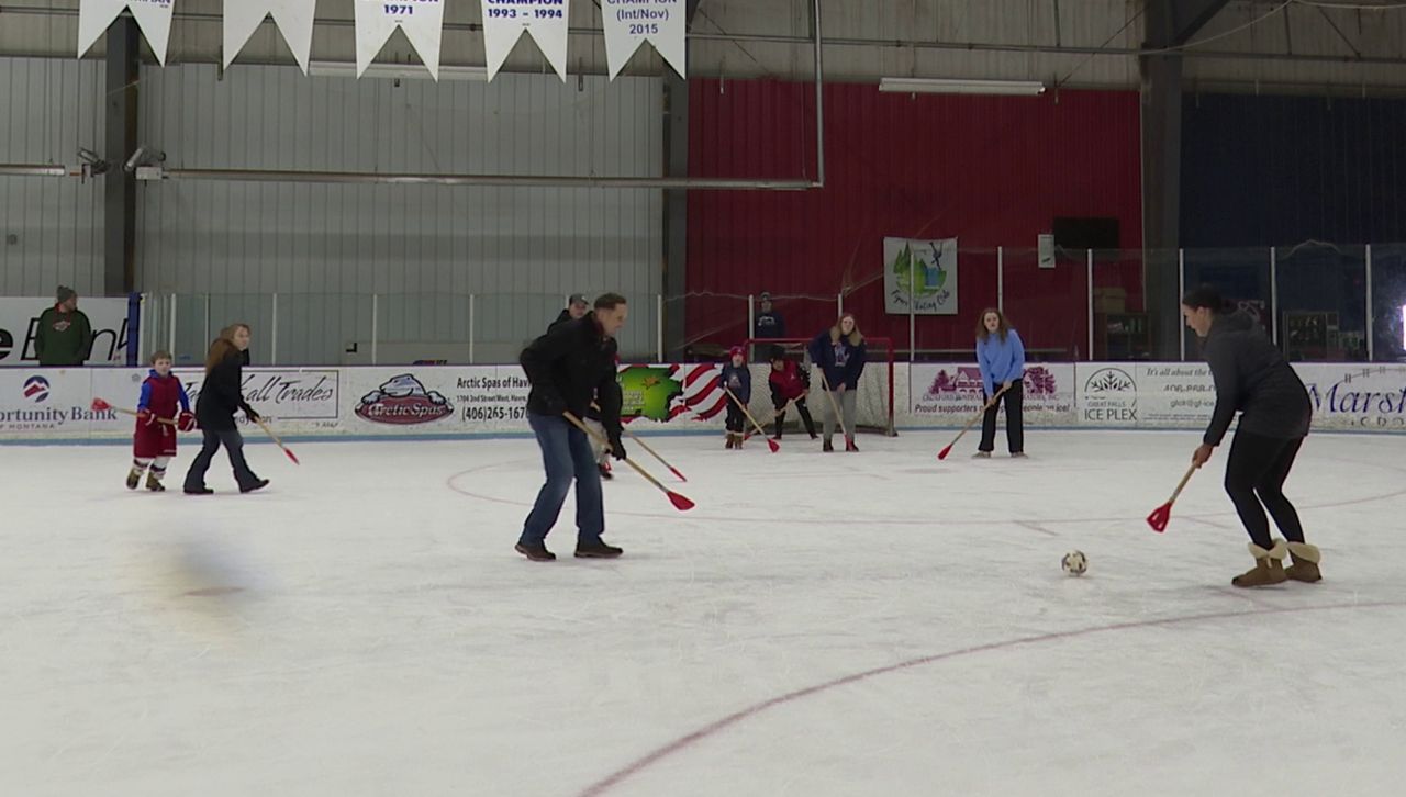 Broom Ball at Great Falls Ice Plex