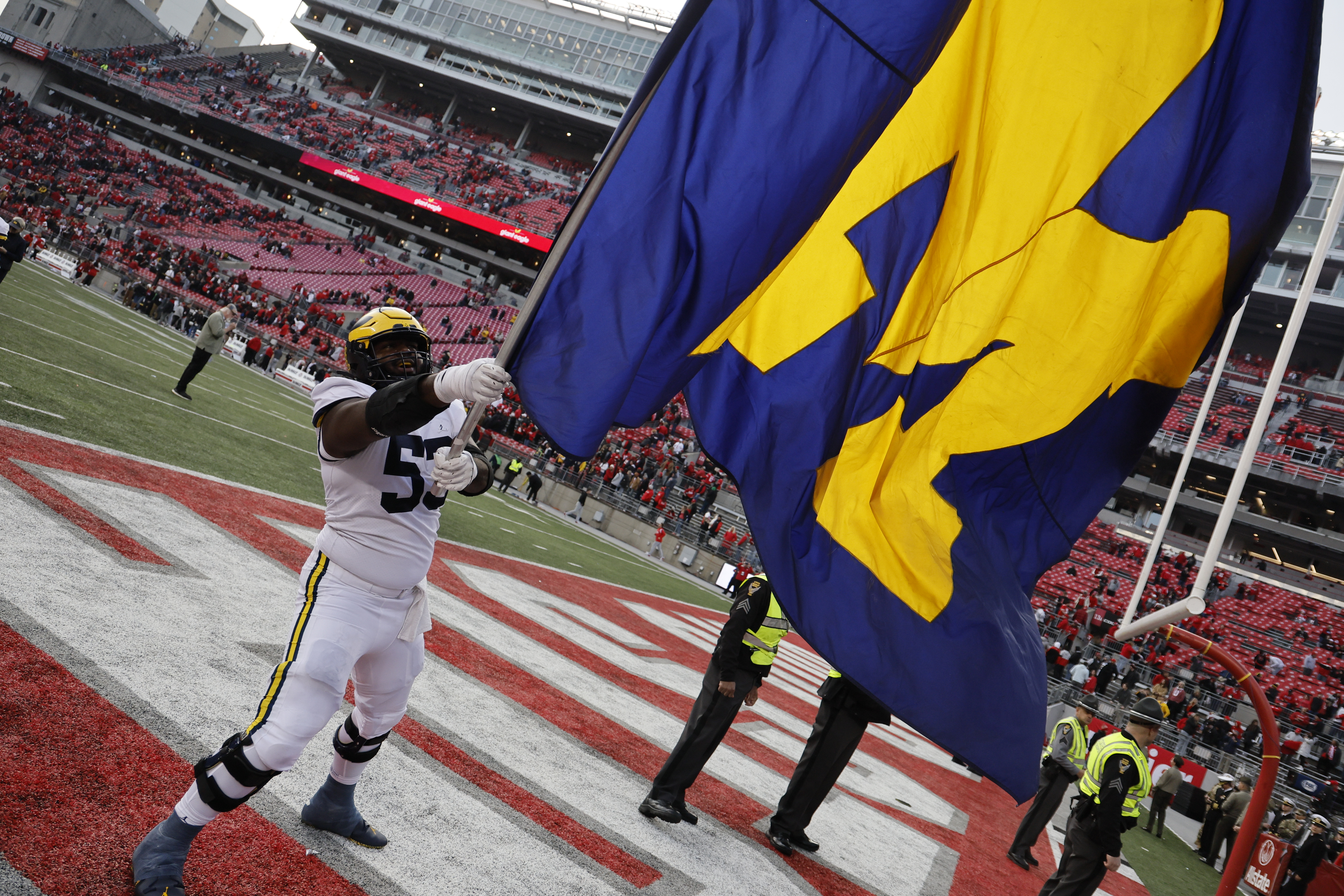 Trente Jones Michigan Ohio State Football