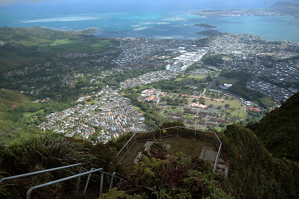 Haiku stairs in Hawaii