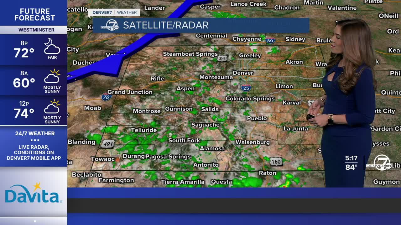 Weak Cold Front Swings in Overnight