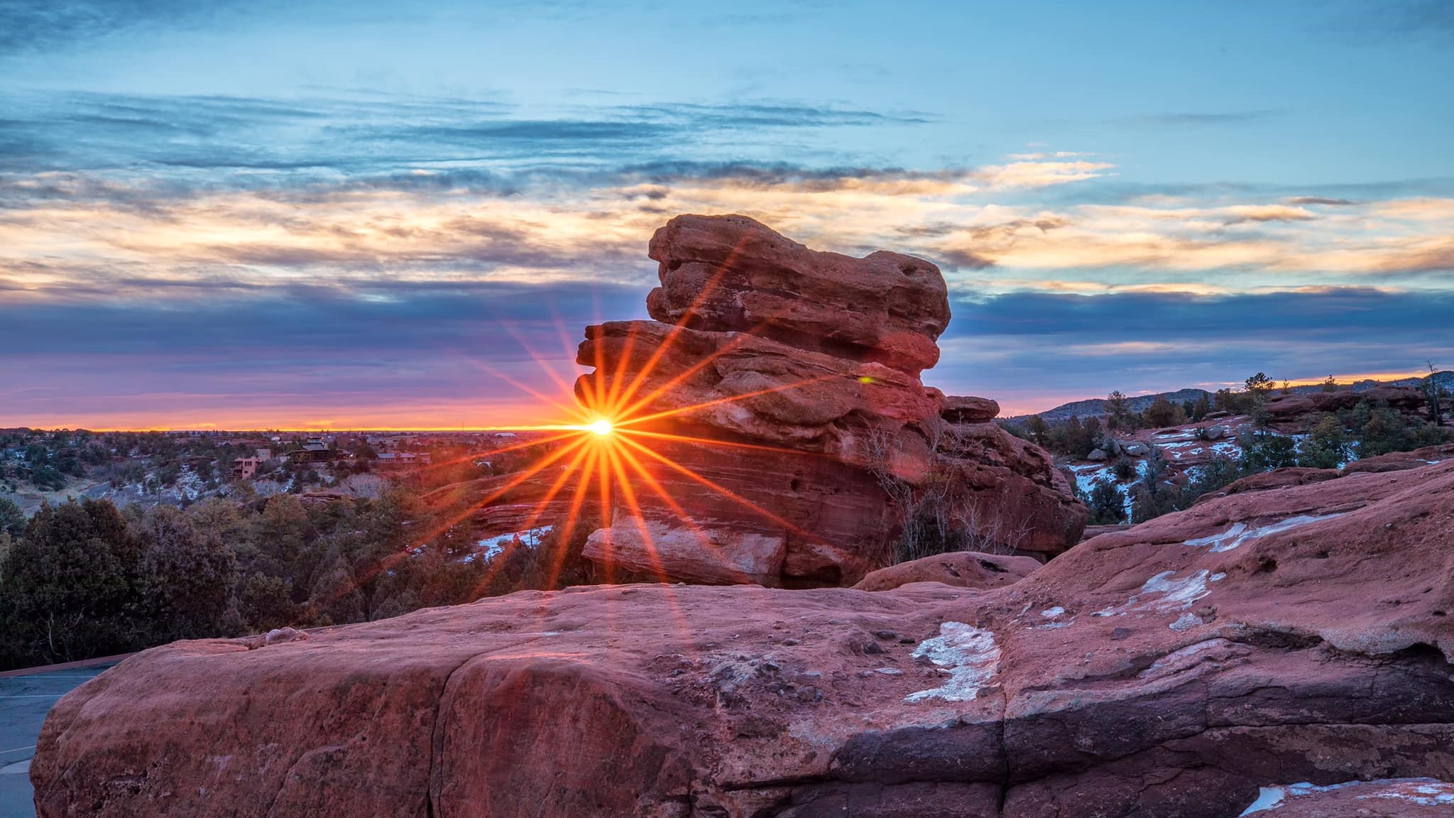 Bruce Hausknecht Garden of the Gods sunrise 1.8.22