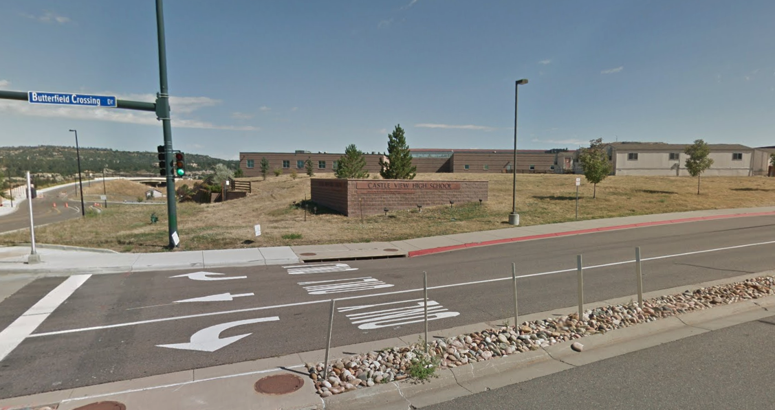 Castle View High School in Castle Rock
