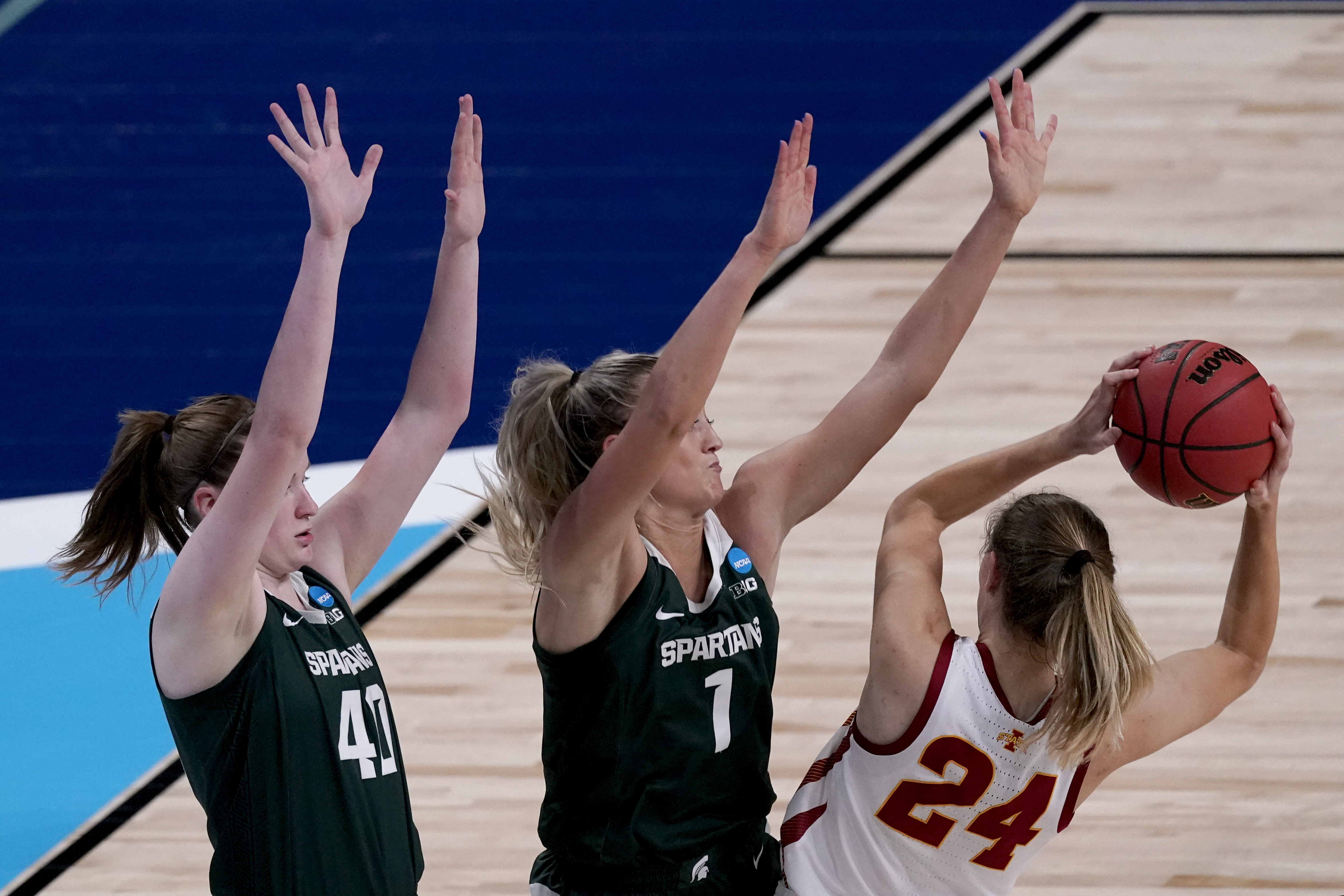 NCAA Michigan St Iowa St Basketball