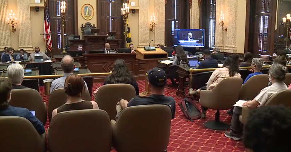 Public safety hearing Baltimore City 