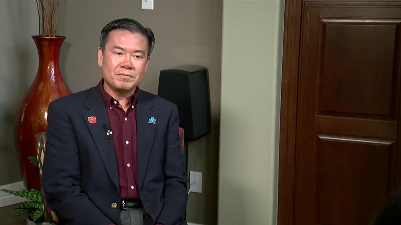 Douglas County School Board Director Kevin Leung