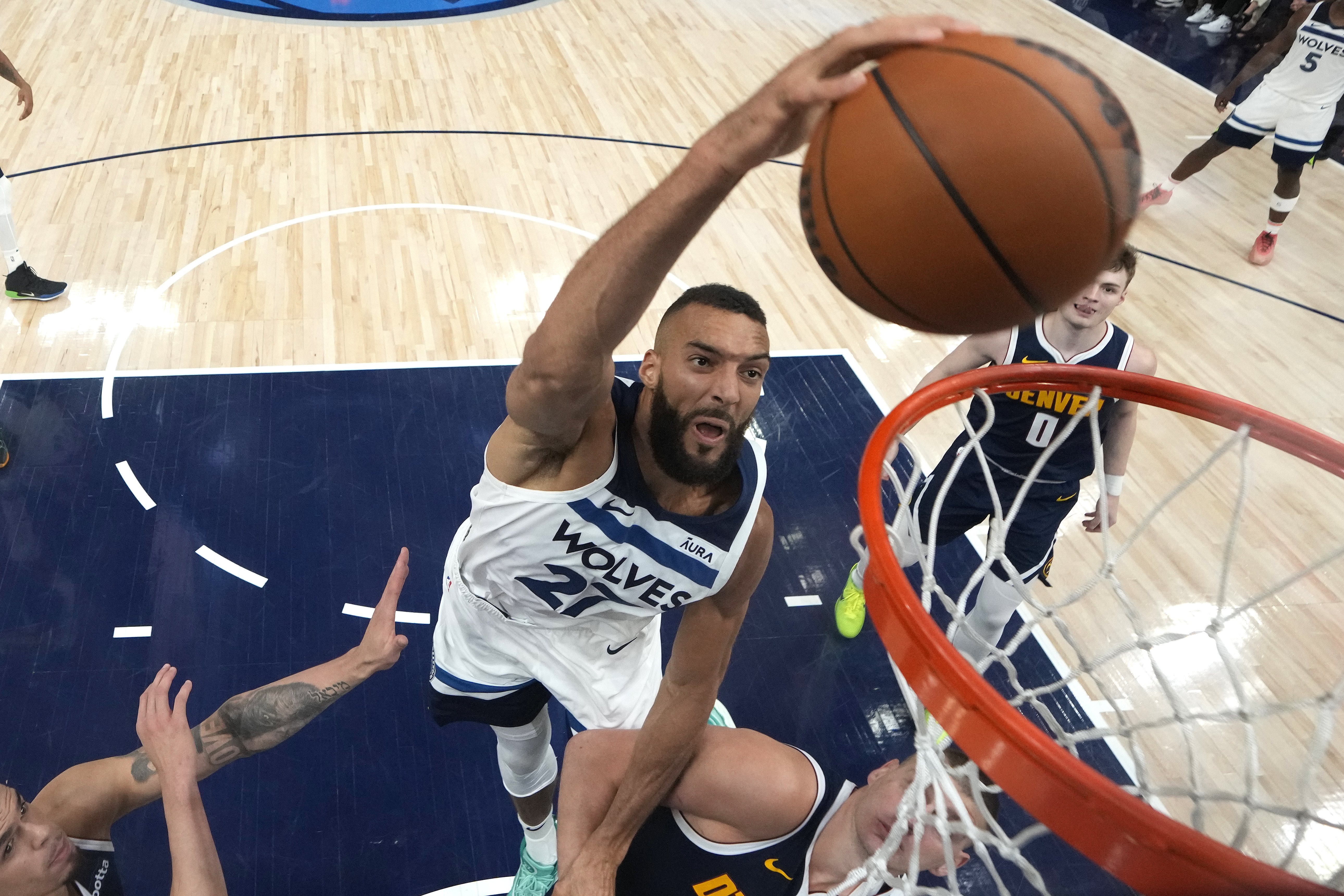 Nuggets Timberwolves Basketball