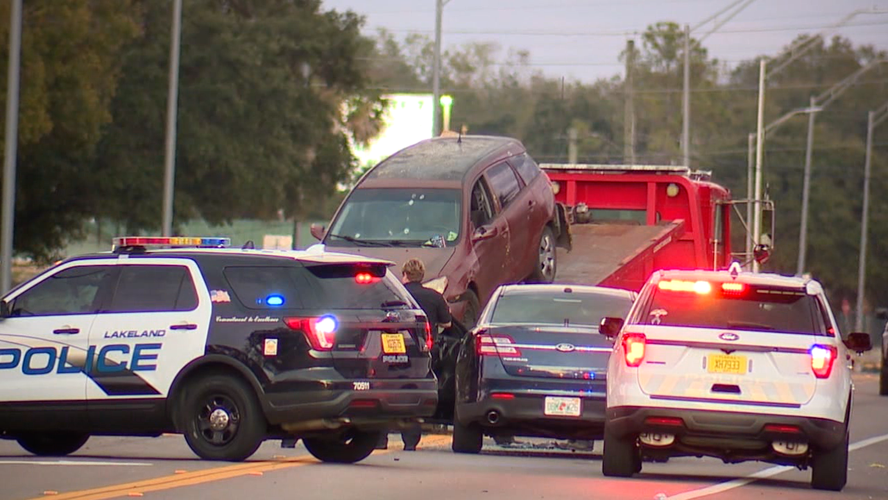 Police chase shootout