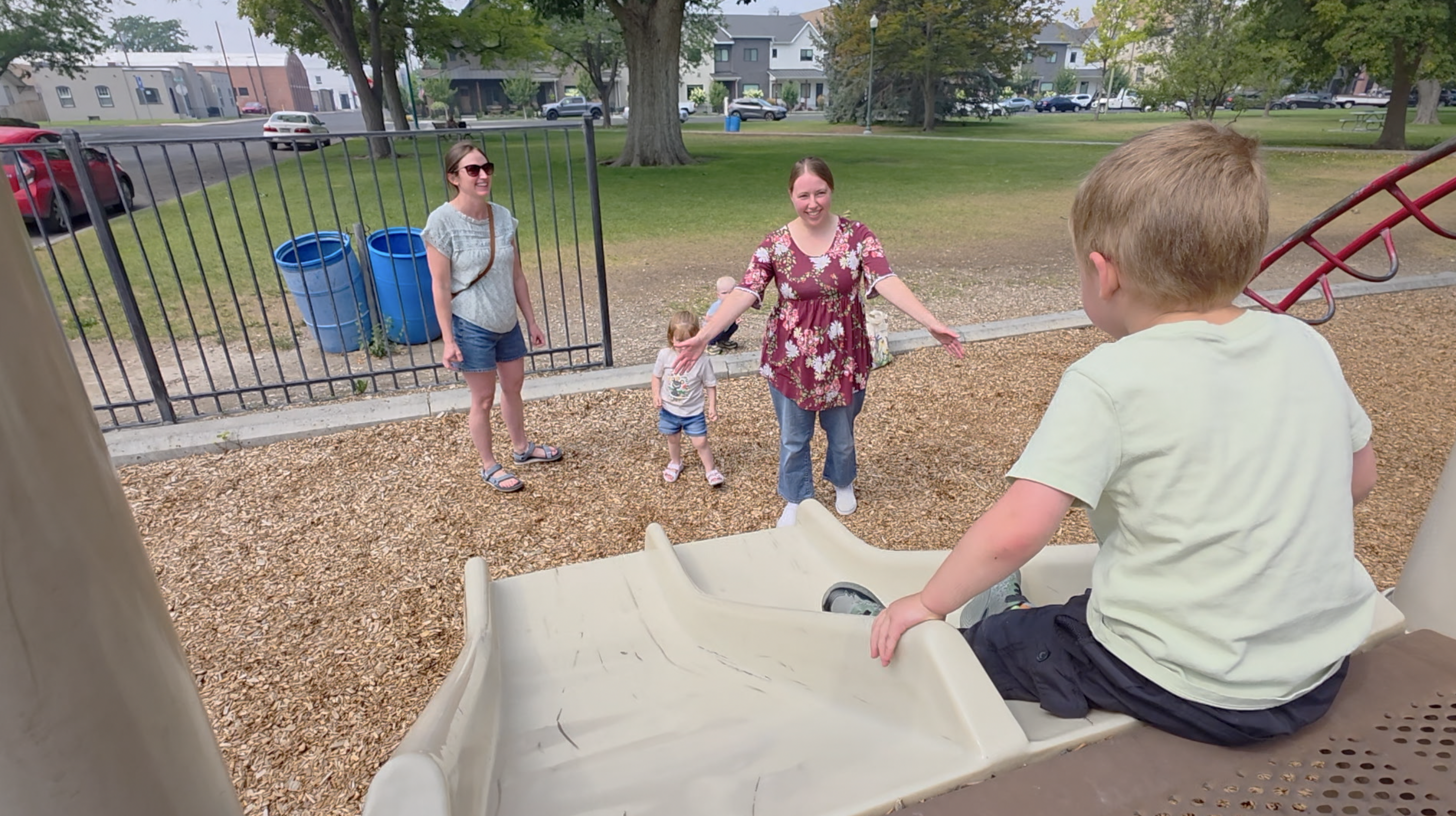 Twin Falls City Park gets grant-funded playground