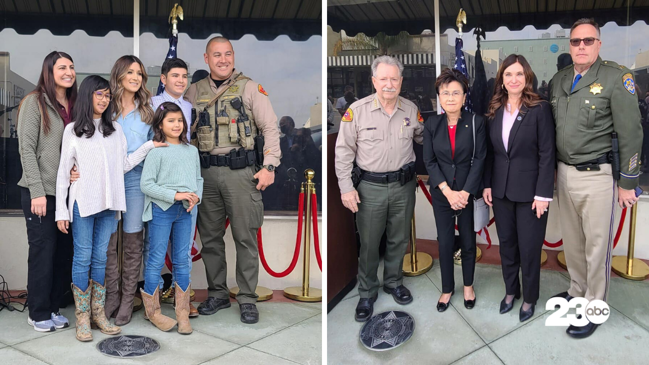 Bakersfield Fox Theater unveils star for late KCSO Deputy Phillip Campas