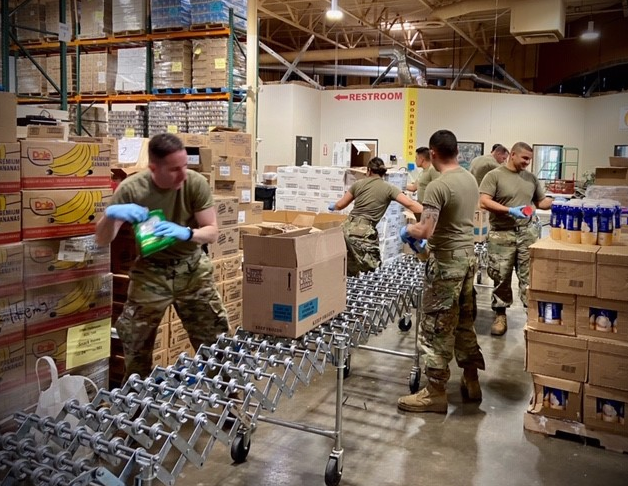 National Guard helps stock grocery stores in Arizona 
