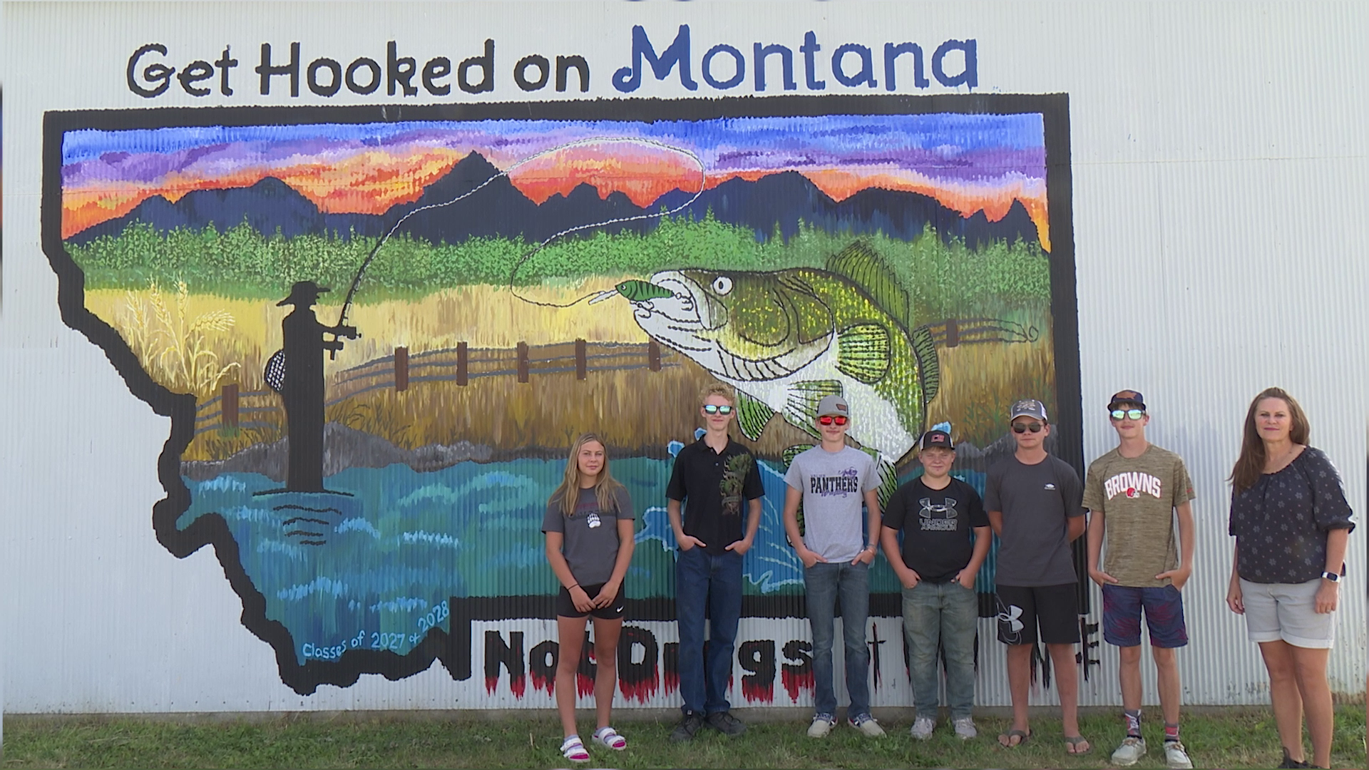 Valier students 'Paint The State' for Montana Meth Project